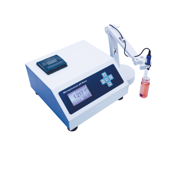Microprocessor pH/Temperature/mv meter (Inbuilt Thermal Printer)