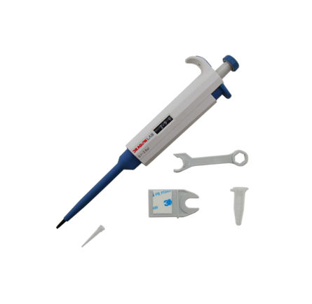 Laboratory Pipette (10-100 Microliters), Blue, Pack Of 1