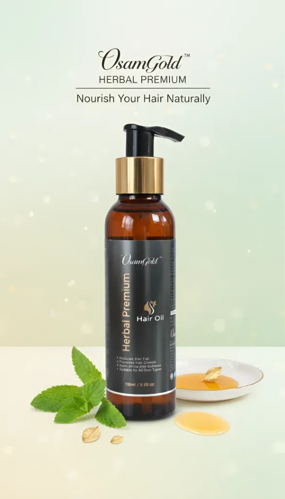 Osamgold Herbal Premium Hair Oil | Nourishing Hair Oil | For Men & Women | 110 ml