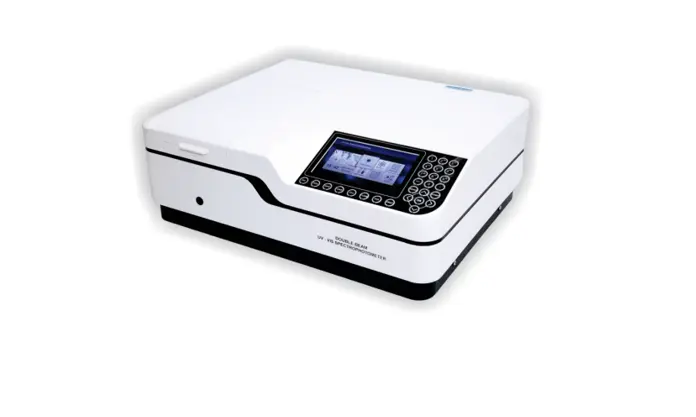 Double Beam Microprocessor UV-VIS Spectrophotometer – (8 Cell Holder)