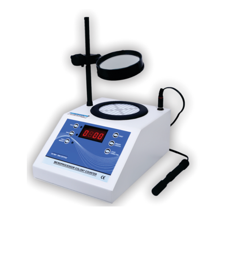 Microprocessor Colony Counter 3 digit LED display