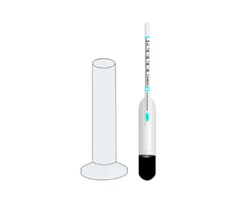 Milk Lactometer for checking Milk Purity with in a Minute Test Kit (2 Unit Lactometer with 1 Jar)