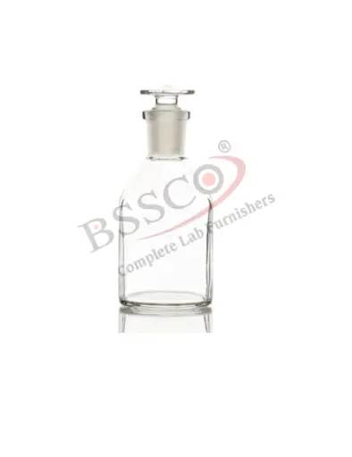 Borosilicate Reagent Bottle with Stopper (125 ML)     Set of 2